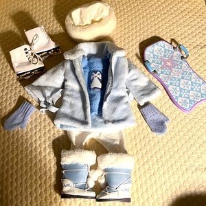 American Girl Doll Ski, Ice Skating, Sledding outfit